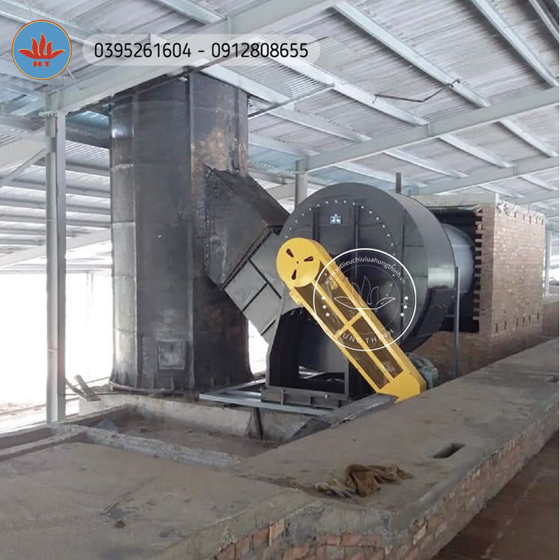Dự án cung cấp vật liệu chịu lửa, cách nhiệt cho lò Tuynel tại Thanh Hoá