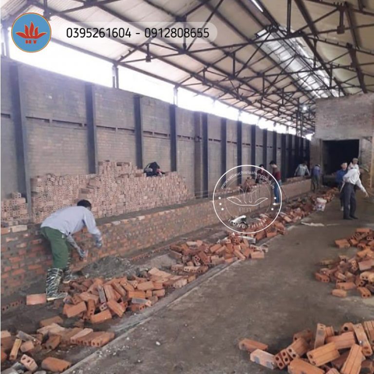Dự án cách nhiệt lò Tuynel tại Thanh Hoá