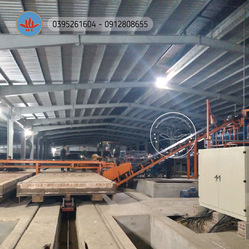 Dự án cung cấp vật liệu chịu lửa cho lò Tuynel tại thành phố Vinh, Nghệ An