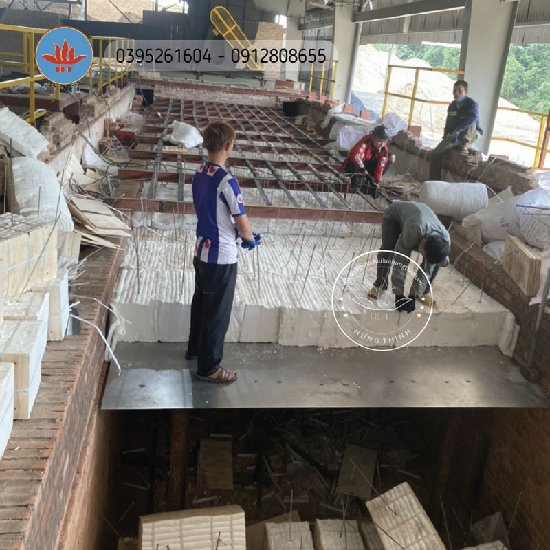 Dự án cung cấp vật liệu chịu lửa cho lò Tuynel tại thành phố Vinh, Nghệ An