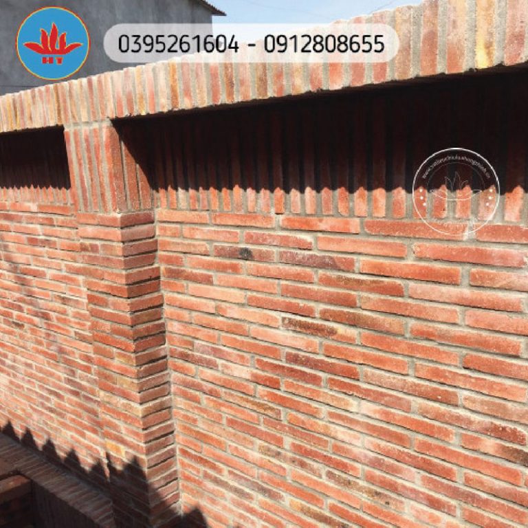 Gạch xây nhà thờ, lò hoá vàng